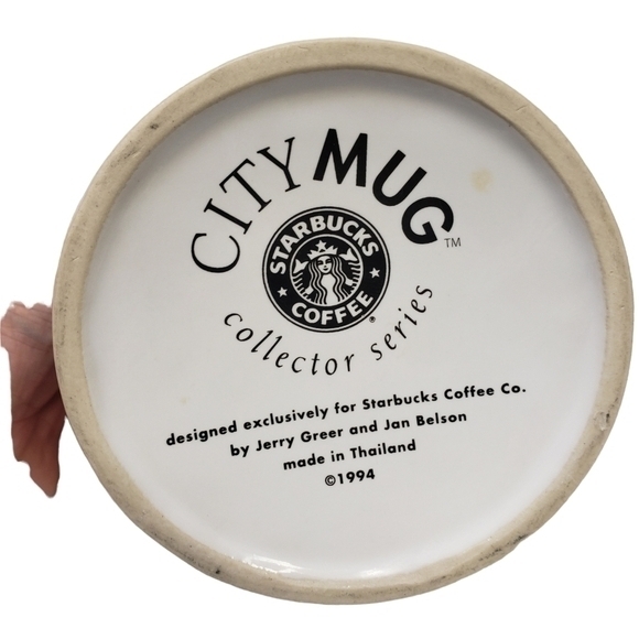 Starbucks‎ City Mug Seatle 1994 Collectors Series Pre-owned 20oz. - Picture 2 of 9